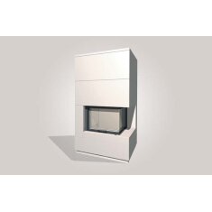 Kaminbausatz Camina S10 - 14,9 kW - Speicherkamin - wasserführend - Speicherbeton