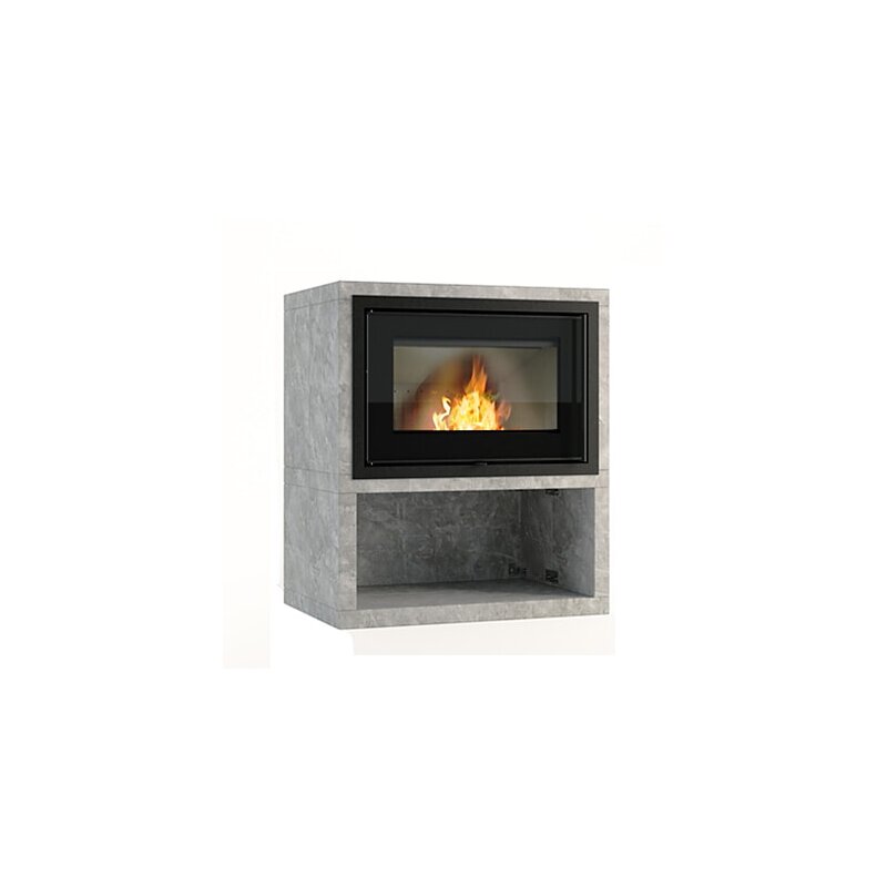 Kaminbausatz Jydepejsen Sigma Titan 1 Tulikivi- Speckstein - 7 kW