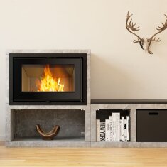 Kaminbausatz Jydepejsen Sigma Titan 1 Tulikivi- Speckstein - 7 kW