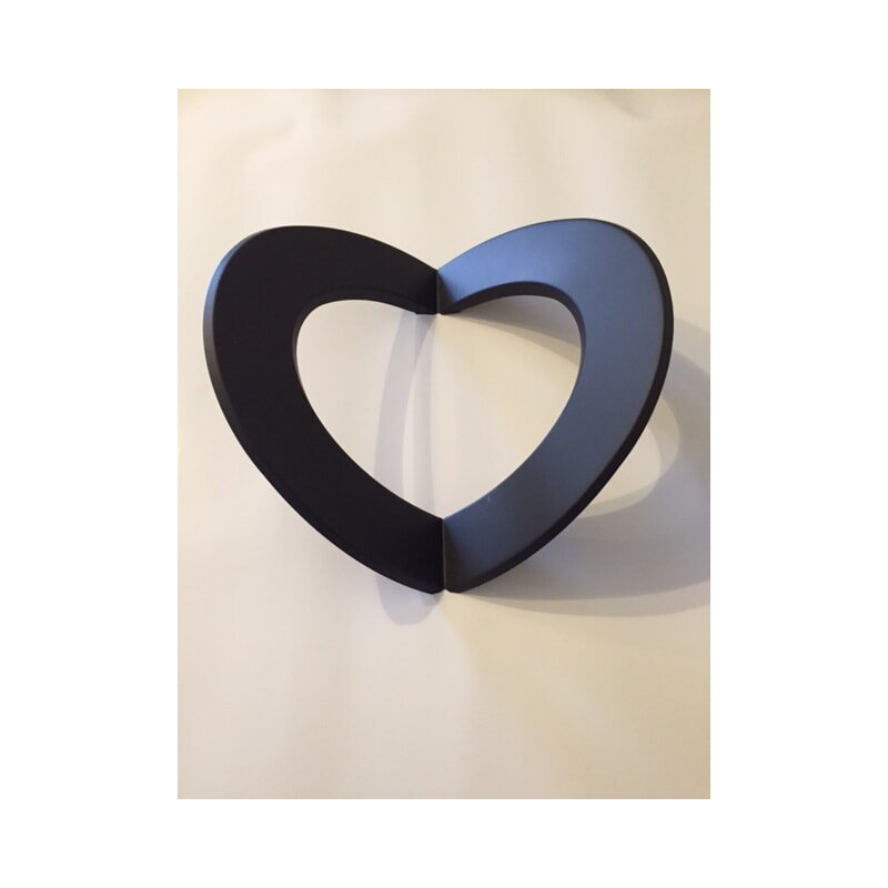 Eckwandrosette für Innenecke Ø 150, Farbe schwarz