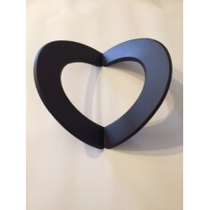 Eckwandrosette für Innenecke Ø 150, Farbe schwarz