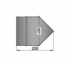 Eckwandfutter (doppelt) für Außenecke Ø...