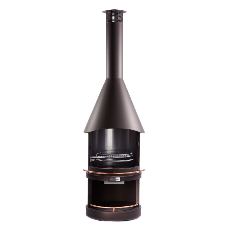 Gartenkamin/ Grill Firestar BROWN SUGAR DN 800 - Braun