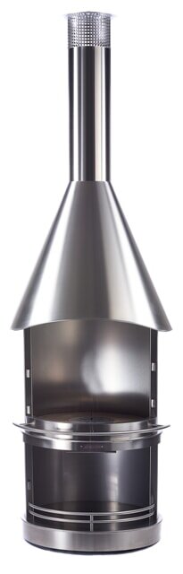Gartenkamin/ Grill Firestar EXCLUSIV DN 800 - Edelstahl