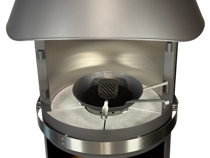 Firestar Schmiedeeisen Pfanne Ø28 cm für DN 700 für Mesh + Glas (3. Generation)