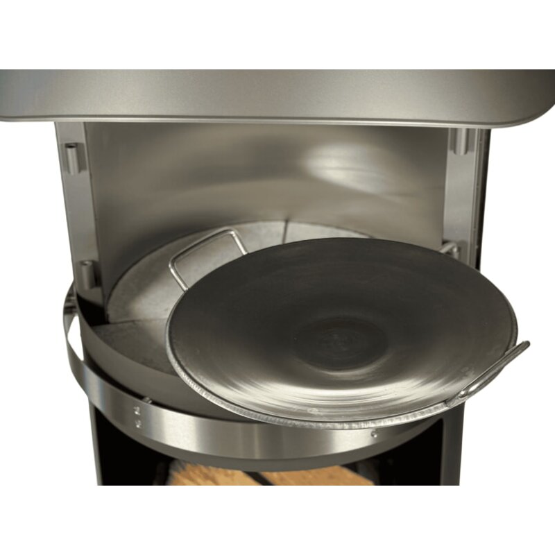 Firestar Steakpfanne Ø45 cm Stahl für DN 700 Mesh + Glas (3. Generation)