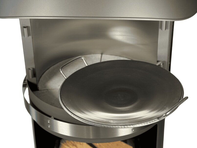 Firestar Steakpfanne Ø45 cm Stahl für DN 700 Mesh + Glas (3. Generation)