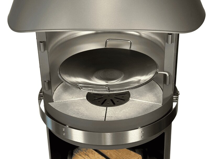 Firestar Steakpfanne Ø45 cm Stahl für DN 700 Mesh + Glas (3. Generation)