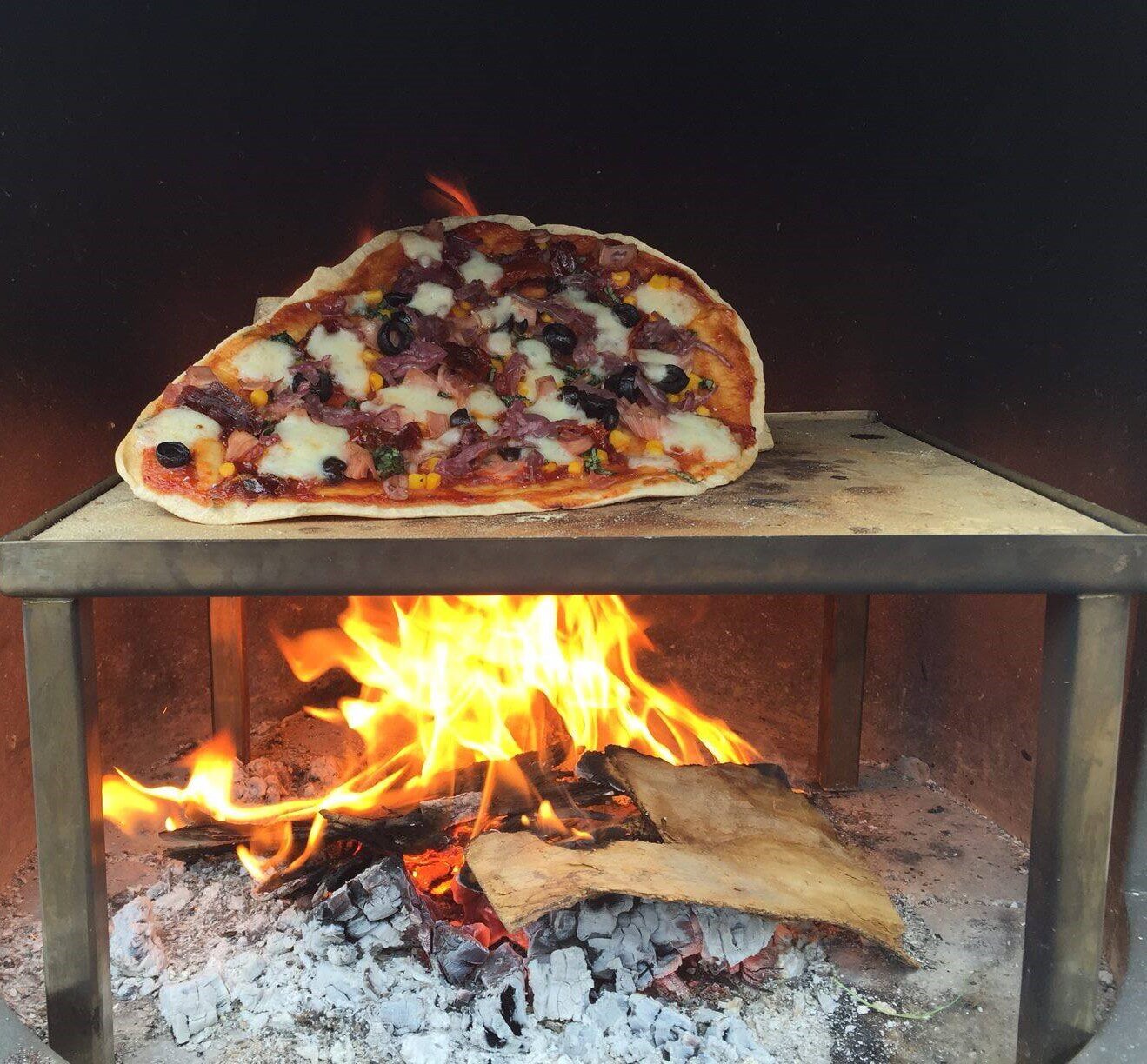 Firestar Pizzastein inkl. Gestell für DN 700 + DN 800