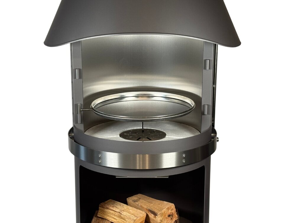 Firestar Fettschutzpfanne Ø50 cm für DN 800 Mesh + Glas (3. Generation), Edelstahl