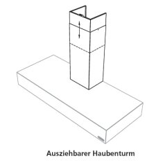 Haubenturm - Ausziehbar