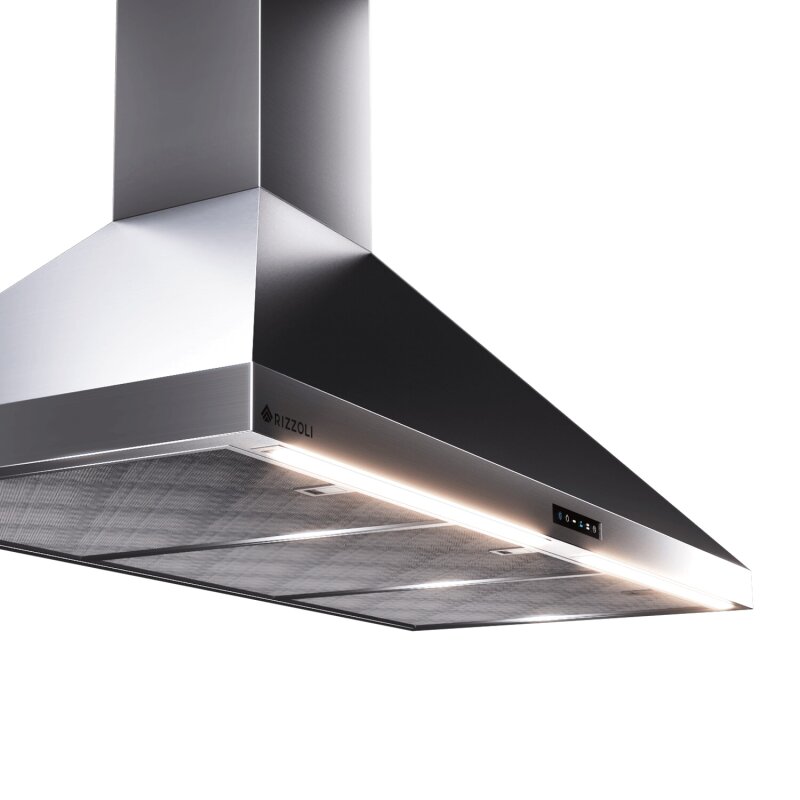 Dunstabzugshaube Rizzoli - Kamin - verputzt