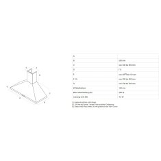 Dunstabzugshaube Rizzoli - Kamin - verputzt