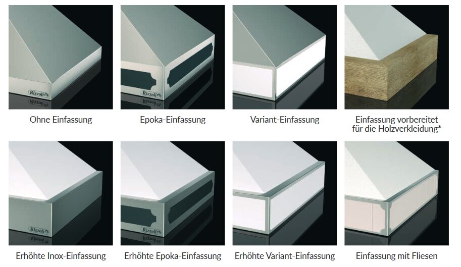 Dunstabzugshaube Rizzoli - Kamin - verputzt