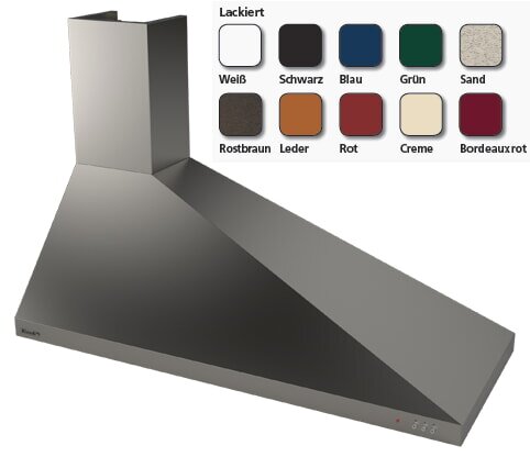 Dunstabzugshaube Rizzoli - Diagonale - lackiert