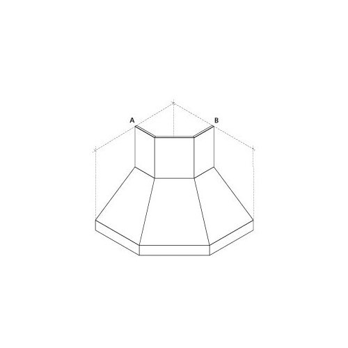 Maße AxB - 900x900 mm