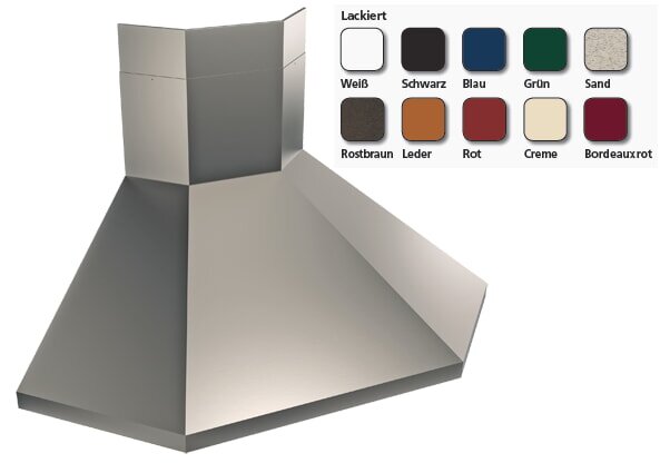 Dunstabzugshaube Rizzoli - Eckhaube - lackiert