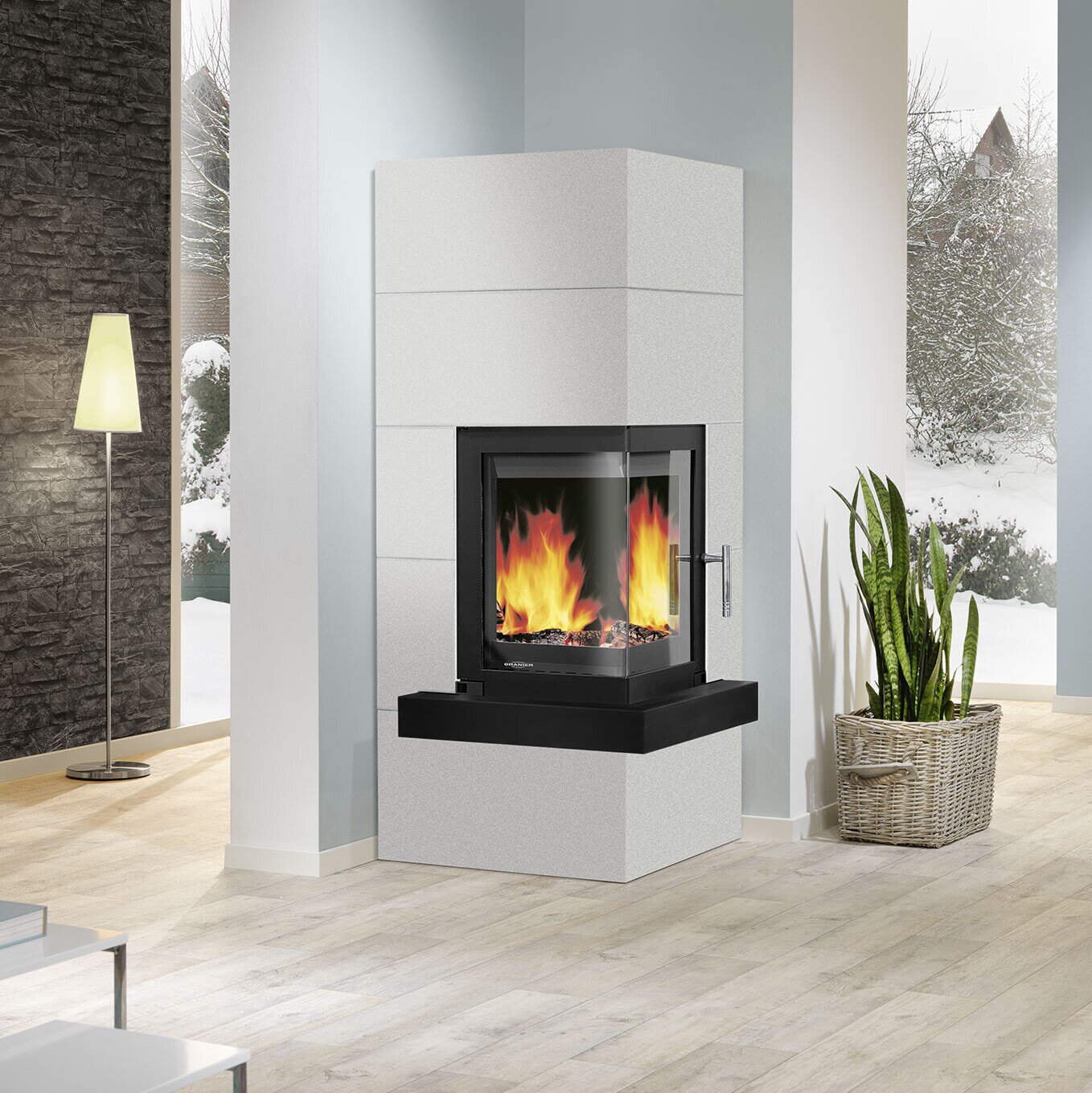 Kaminbausatz Oranier Club (W+) - 7 kW