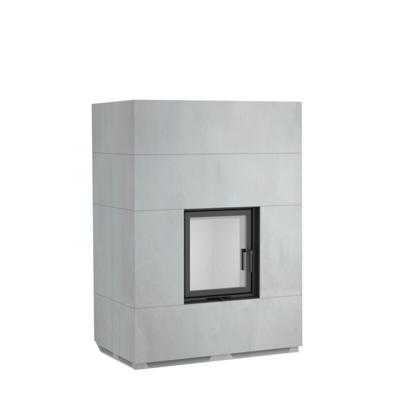 Kaminbausatz Camina S7 Kurz - 7 kW - Speicherkamin