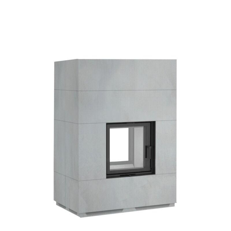 Kaminbausatz Camina S7 Kurz - 7 kW - Speicherkamin