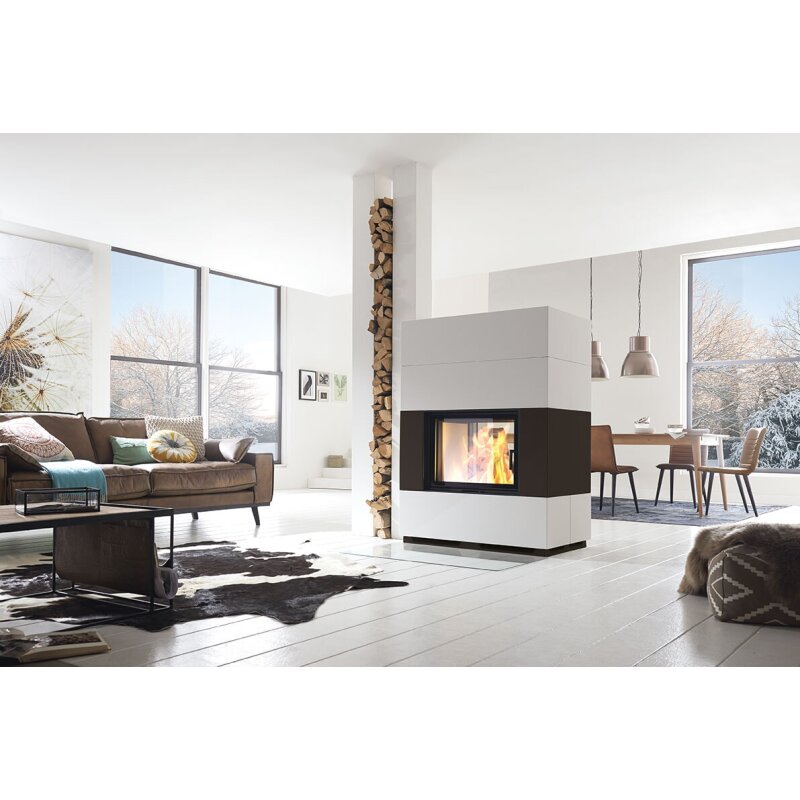 Kaminbausatz Camina S7 Kurz - 7 kW - Speicherkamin