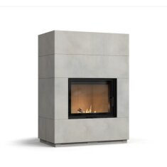 Kaminbausatz Camina S7 Kurz - 7 kW - Speicherkamin