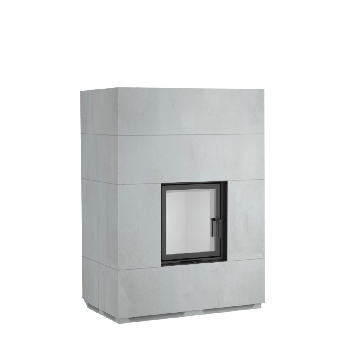 Kaminbausatz Camina S7 Kurz - 7 kW - Speicherkamin