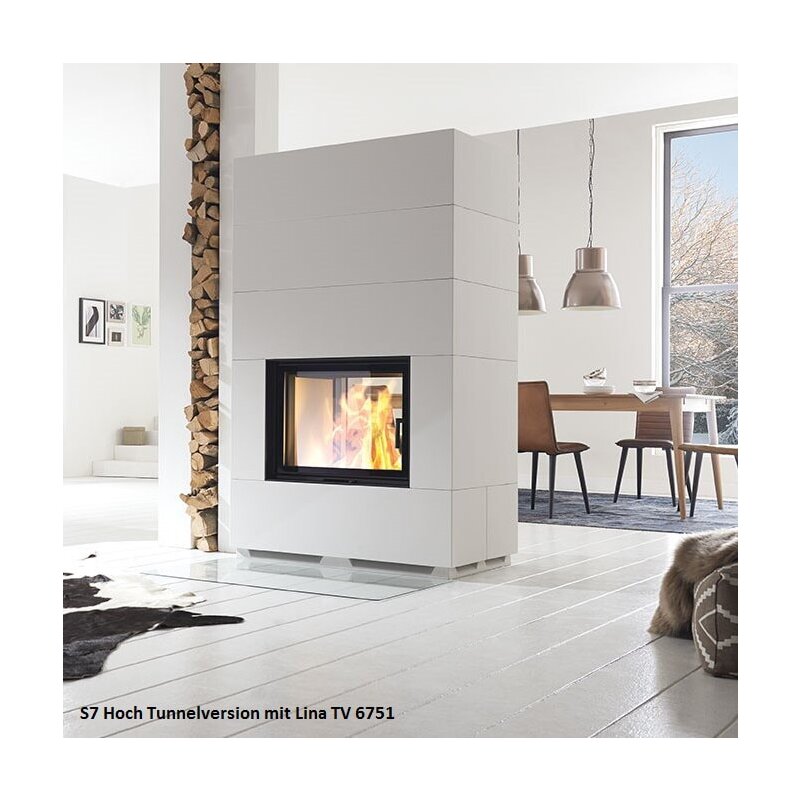 Kaminbausatz Camina S7 Hoch - Speicherkamin