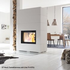 Kaminbausatz Camina S7 Hoch - Speicherkamin