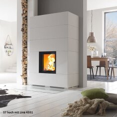 Kaminbausatz Camina S7 Hoch - Speicherkamin