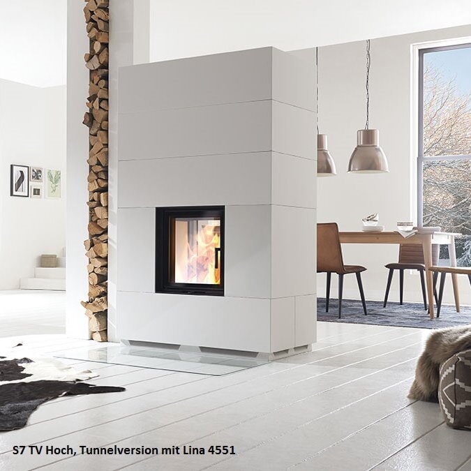 Kaminbausatz Camina S7 Hoch - Speicherkamin