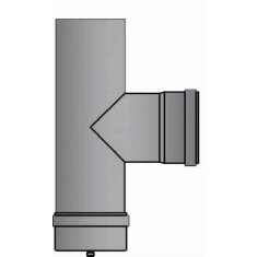 T-Stück mit Kondenskapsel Ø 100