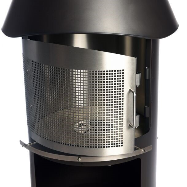 Firestar Funkenschutztür 1- teilig schwenkbar für DN 650 - Edelstahl