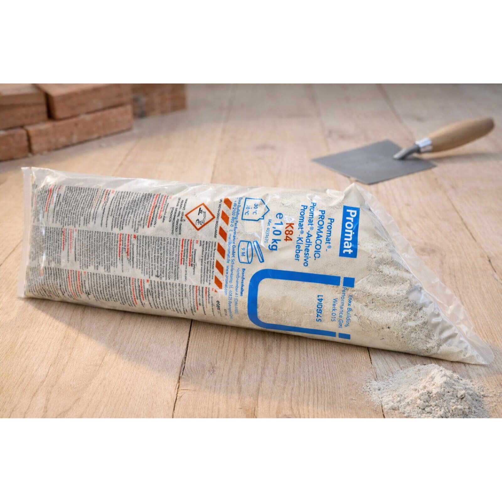 Promat-Spezialkleber K84, Schlauch á 1 kg