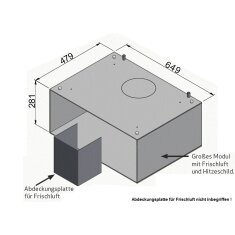 SCAN Großes Modul für Frischluft und...
