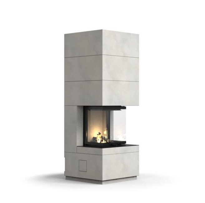 Kaminbausatz Camina S12 Hoch - 4 kW - Speicherkamin