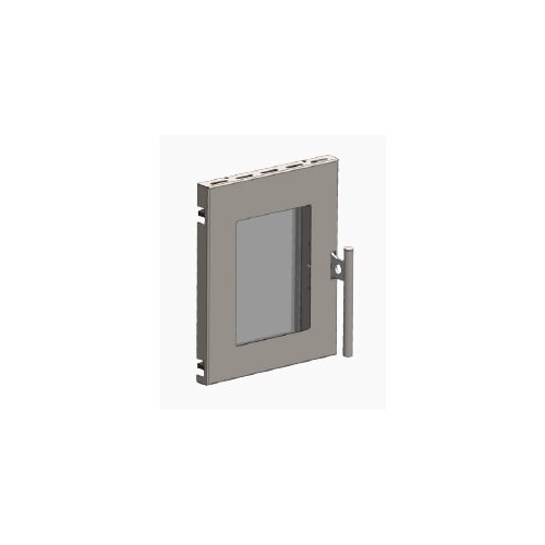 Tyrola Heiztür mit dreifach verglastem Sichtfenster