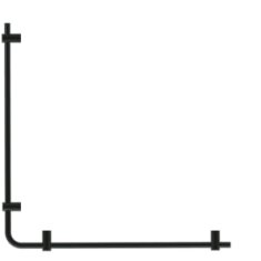 Tyrola Seitliche Herdstange - links