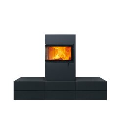 Kaminbausatz Austroflamm Dexter 2.0 - 6,5 kW