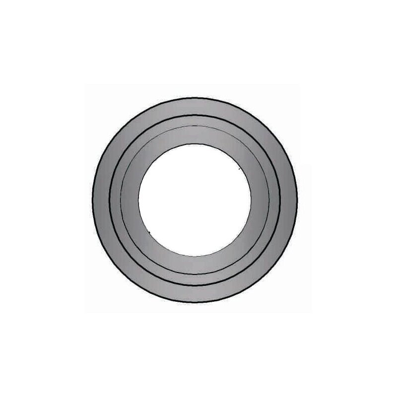 Pellet Wandrosette Ø 100 mit 7 cm Rand