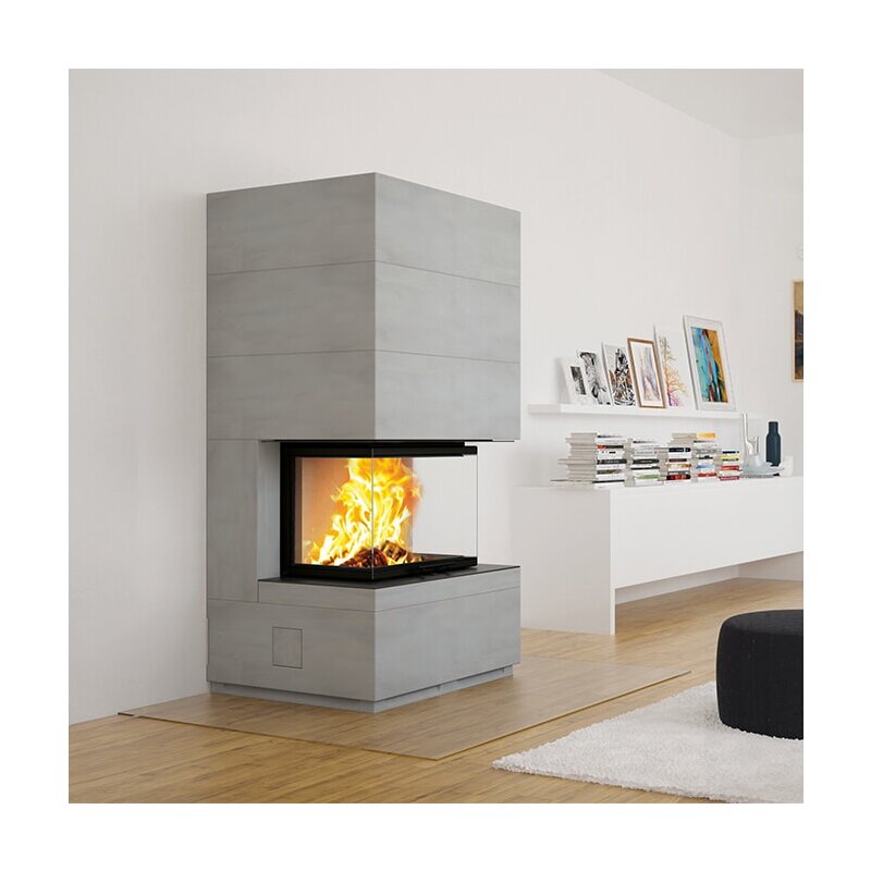 Kaminbausatz Camina S13 - 9 kW - Speicherkamin - hochschiebbar