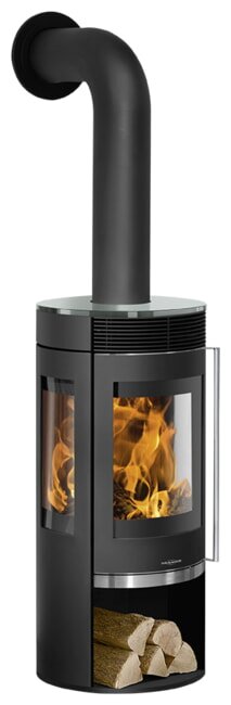 Kaminofen Oranier Rota Tre 2.0 - 5,5 kW (3 Scheiben)