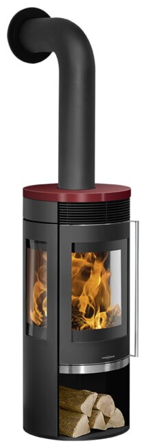 Kaminofen Oranier Rota Tre 2.0 - 5,5 kW (3 Scheiben)