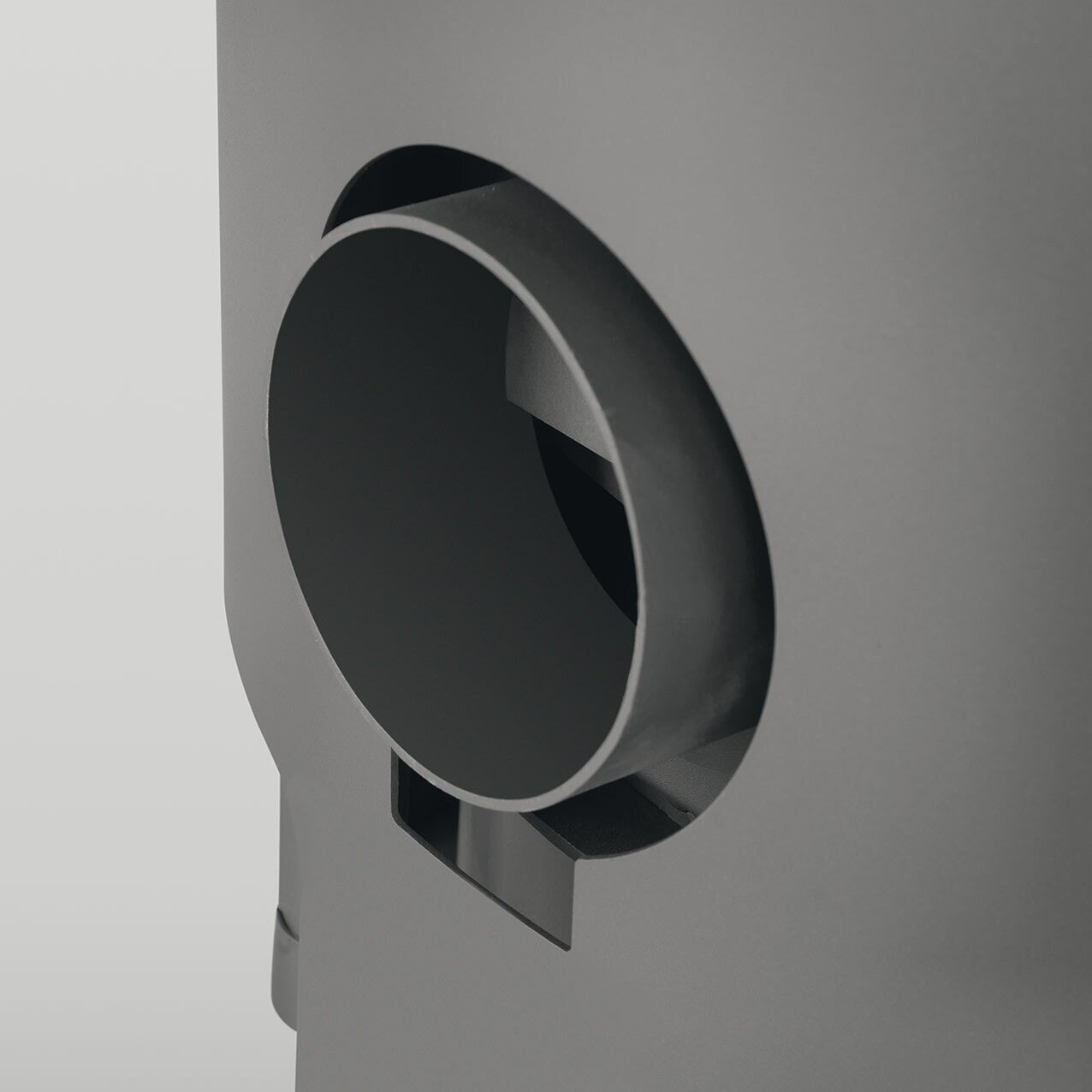 Kaminofen Justus Mino Trios 2.0 - 5,5 kW - Stahl Schwarz - Abdeckplatte Stahl Schwarz