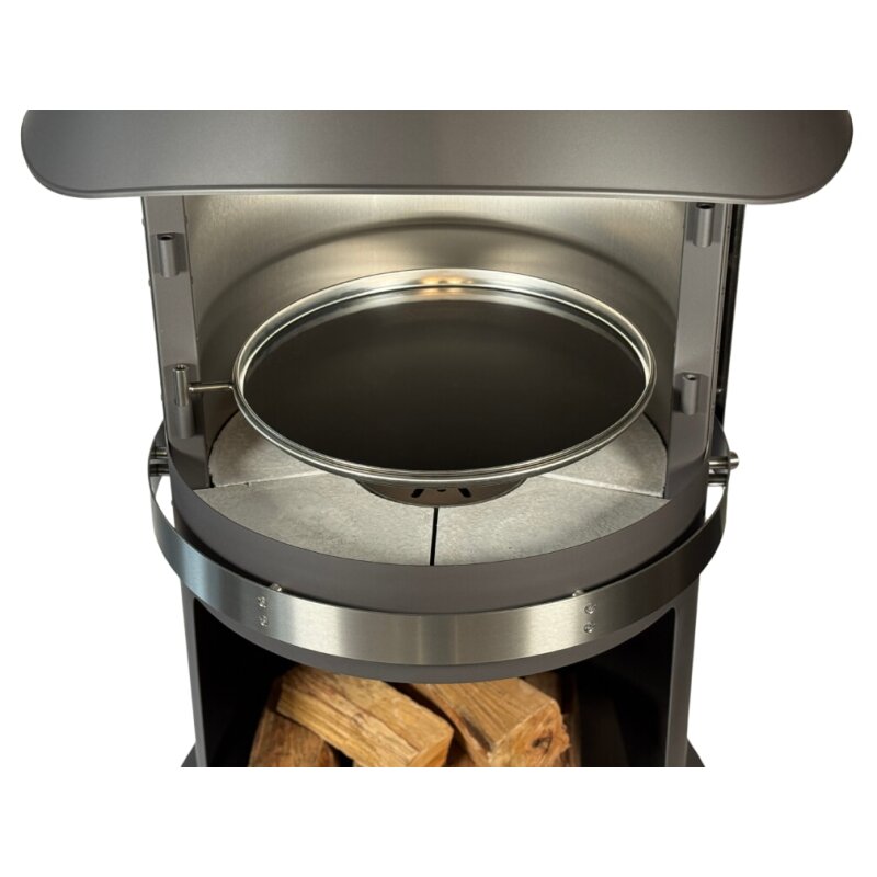 Firestar Fettschutzpfanne Ø34 cm für DN 550 Mesh (3. Generation), Edelstahl