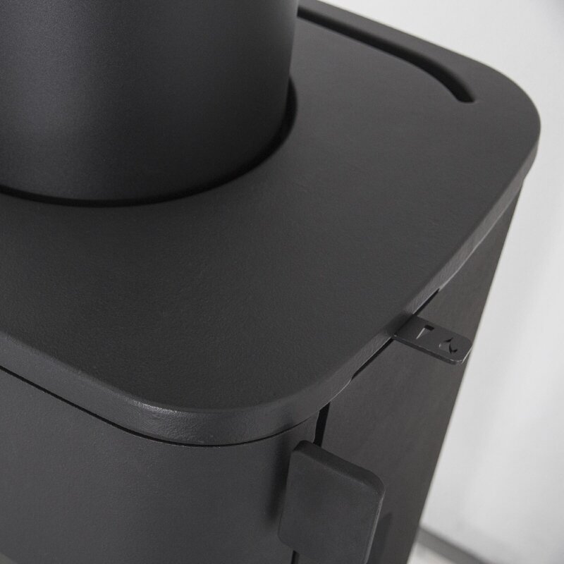 Kaminofen Gussofen Jotul F 233 mit Seitenfenster - 6 kW - schwarz lackiert (BP)