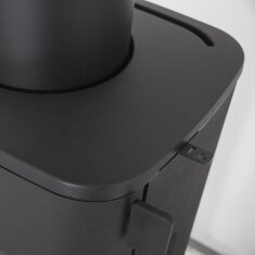 Kaminofen Gussofen Jotul F 233 mit Seitenfenster - 6 kW - schwarz lackiert (BP)