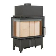 Kamineinsatz SCAN 5003 - 5,7 kW - Schwarz