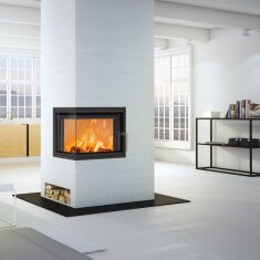 Kamineinsatz SCAN 5003 - 5,7 kW - Schwarz