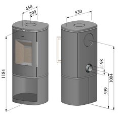 Kaminofen Gussofen Morsoe 8893 - 6,3 kW
